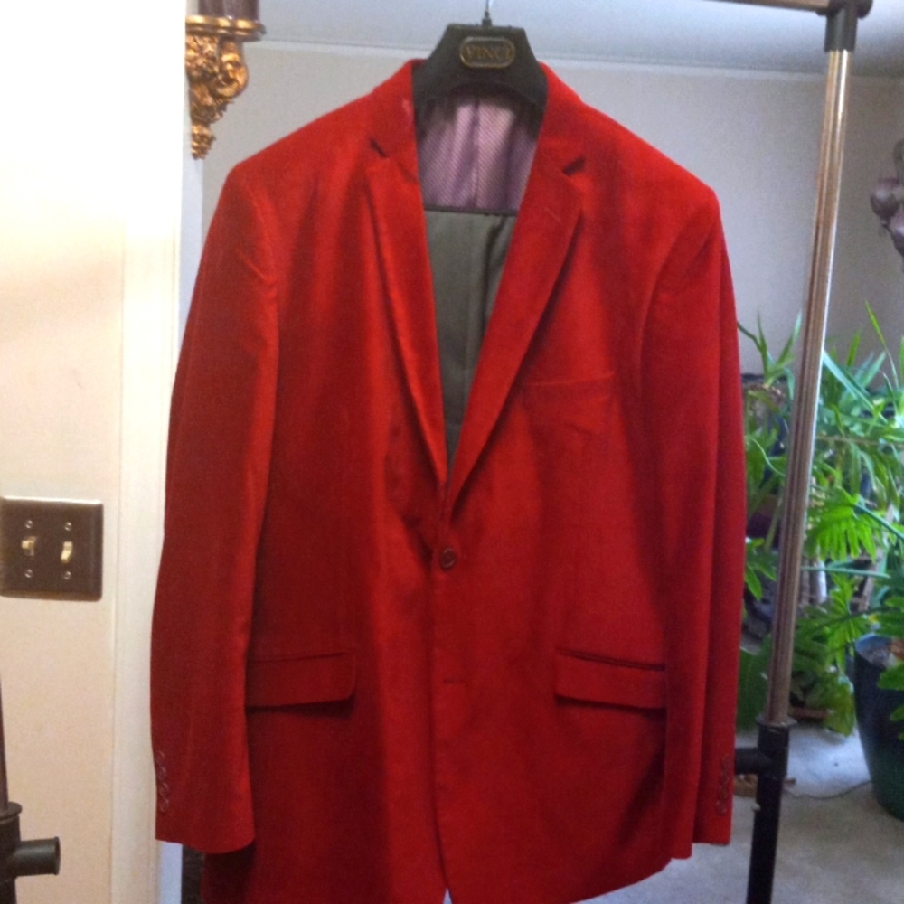 Red holiday  blazer